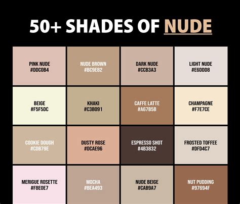 Different Shades Of Nude